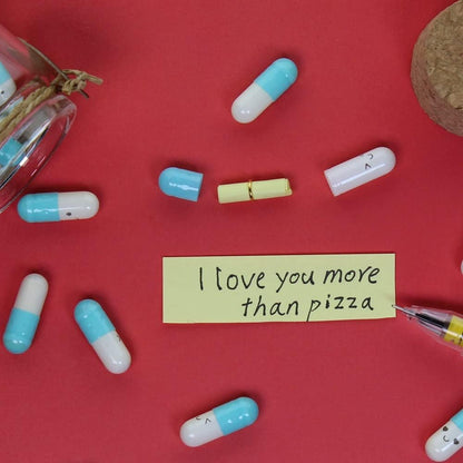 25Pcs Capsule Notes Letter in a Bottle - Valentine'S Day Gifts for Him Her
